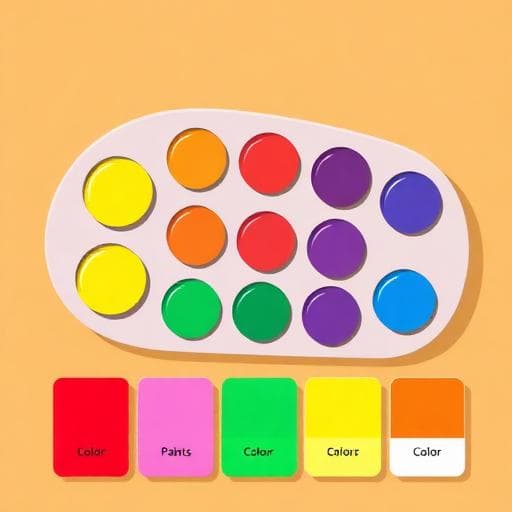 Hebrew Colors: How to Name and Agree Them with Nouns